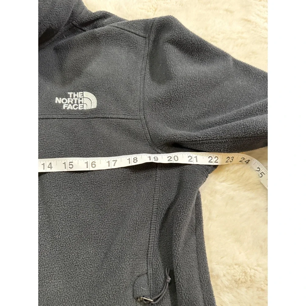 The North Face Fleece Jacket Black Full Zip Hiking Gorpcore Casual Athleisure M